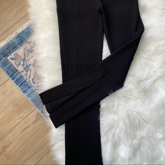NWT Lulu’s Size S Enterprising Black High-Waisted Trouser Pants - Picture 6 of 9